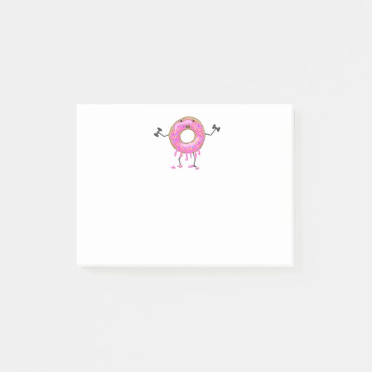 Uitstekend werken Donut Post-it® Notes (Voorkant)