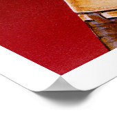 Uitstekende afdruk poster (Hoek)