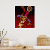 Uitstekende afdruk poster (Keuken)