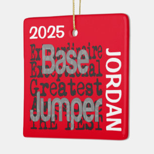 Uitstekende Base Jumper Aangepast Keramisch Ornament