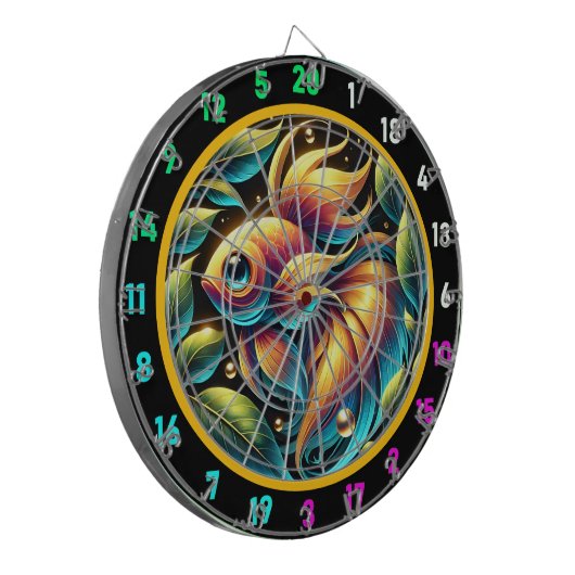Uitstekende Betta Dartboard Masterpiece Dartbord (Voorkant Links)