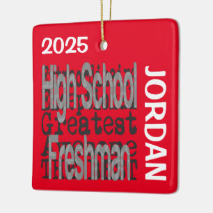 Uitstekende brugklasser CUSTOM Keramisch Ornament