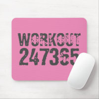 Uitstekende en gekraste tekst Werkout 247365 roze