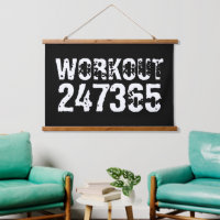 Uitstekende en gekraste tekst Werkout 247365 wit