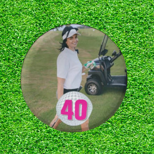 Uitstekende Golf Lady Party Papieren Bordje