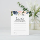 Uitstekende Herfst Bloemen Bucket List Kaarten (Staand voorkant)