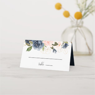 Uitstekende Herfst Floral Wedding Place Card
