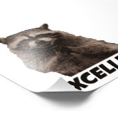 Uitstekende kwaadwillende wedloop foto afdruk (Hoek)