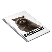 Uitstekende kwaadwillende wedloop notitieboek (Rechterzijde)