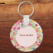 Uitstekende leraar Sleutelhanger & krans (Achterkant)