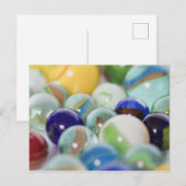 Uitstekende marbles briefkaart (Voorkant / Achterkant)