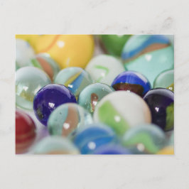 Uitstekende marbles briefkaart