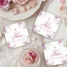 Uitstekende Mis XV Años Spaanse Bloemenorchidee Po