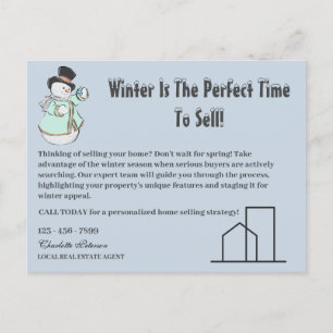 Uitstekende ontwerpen voor winter seizoensgebonden briefkaart