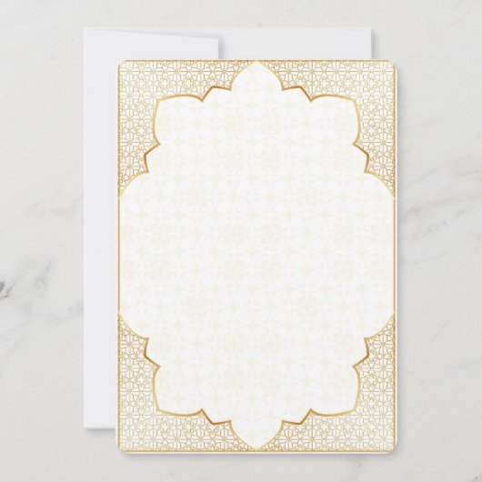 Uitstekende pauw thema bruiloft uitnodiging (Achterkant)