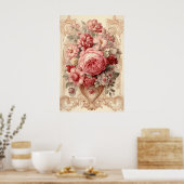 Uitstekende  Shabby Chic Poster (Keuken)