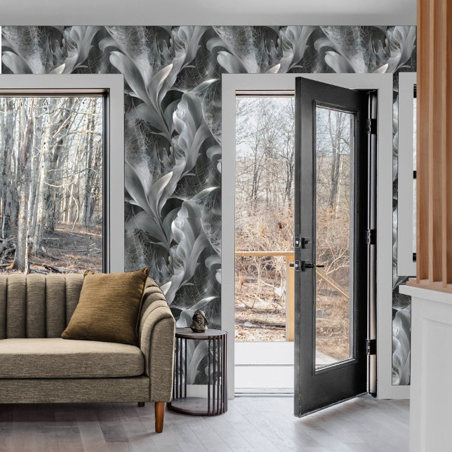 Uitstekende, spookachtige Spiderweb DIY Peel and S Behang (Creator heeft geüpload)