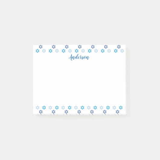 Uitstekende ster van David Post-it® Notes (Voorkant)