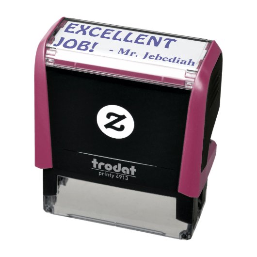 "UITSTEKENDE TAAK!" Rubberstempel Zelfinktende Stempel (Product)