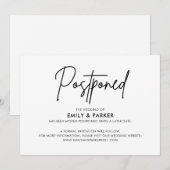 Uitstel Aankondiging (Voorkant / Achterkant)