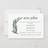 Uitstel aankondiging (Voorkant)