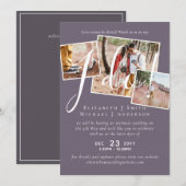 Uitstel van de bruiloft Wijziging van de datum Rec (Voorkant / Achterkant)