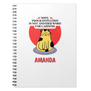 Uitstelthema Kat's Meme  Notitieboek