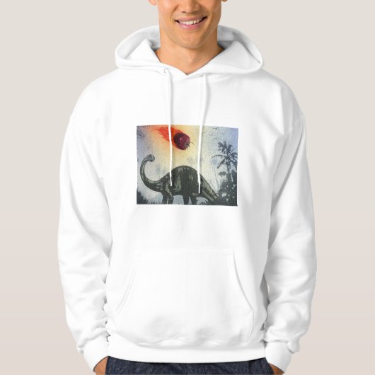 uitstervingsdinosaurus hoodie (Voorkant)