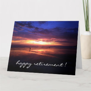 Uittredende zonsondergang Vivid Big Kaart