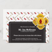 Uittreding brandweerman kaart (Voorkant / Achterkant)