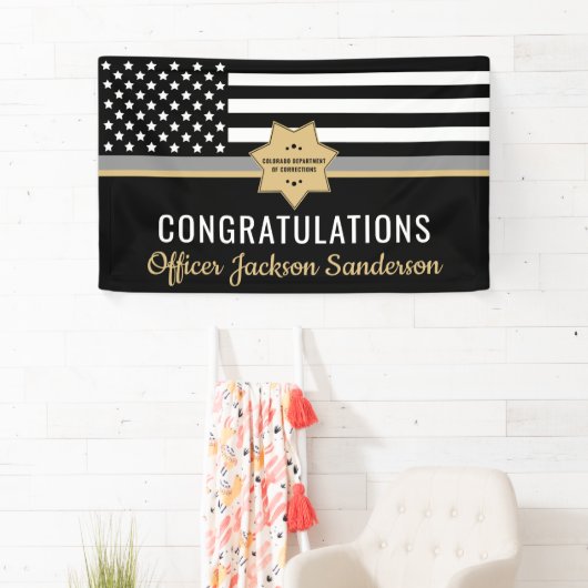 Uittreding van de rectificator Thin Silver Line Spandoek (Insitu)