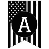 Uittreding van de rectificator Thin Silver Line Vlaggetjes (Tweede vlag)