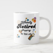 Uittredingsgeschenk Extra Grote Beker (Rechts)