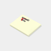 Uittredingsraketten Post-it® Notes (Schuin)
