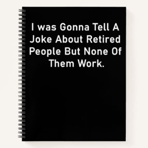 Uittredingsvergoedingen voor vrouwen Funny Notitie Notitieboek