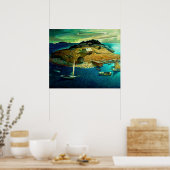 Uitvaart door Newell Convers Wyeth Poster (Keuken)