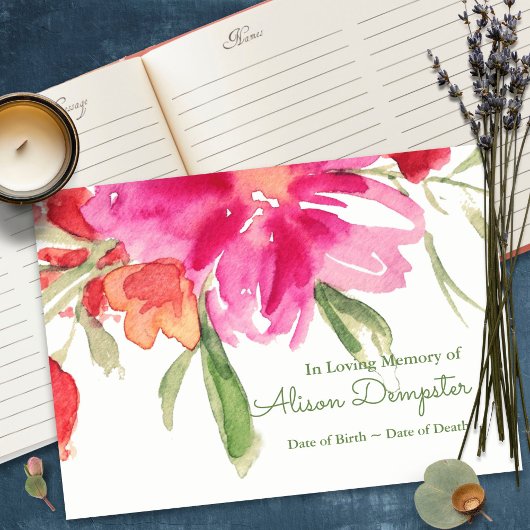 Uitvaart Gastenboek | Bloemen 4