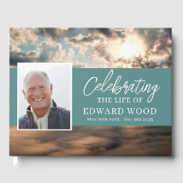 Uitvaart Gastenboek met Mountain Top Foto