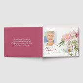 Uitvaart Gastenboek | Zachte bloemen (Volledig)