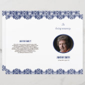 Uitvaart sjabloon (Voorkant / Achterkant)