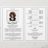 Uitvaartprogramma | De Reis Vieren | FP0001 Flyer (Achterkant)