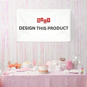 UITVERKOOP! Banner - 90 x 150 cm - Binnen - Op maa