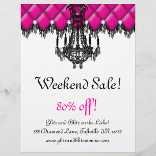 UITVERKOOP Flyer Mode Sieraden Roze Kroonluchter G