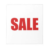 UITVERKOOP NOTITIEBLAD NOTITIEBLOK (Voorkant)