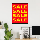 Uitverkoop Poster (Thuiskantoor)