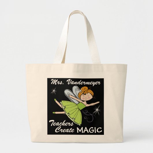 Uitverkoop! Teachers Creëer Magic - SRF Grote Tote Bag (Voorkant)