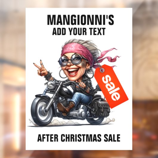 UITVERKOOP WINKELBORD RAAMSTICKER (Vel 2)