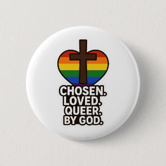 Uitverkoren door God Button
