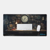 Uitvinding Alchemie Steampunk Scribe's Bureaumat (Keyboard & Muis)