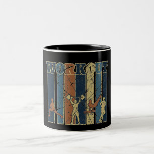 Uitvoeren De beste geschenken voor sportliefhebbe Tweekleurige Koffiemok